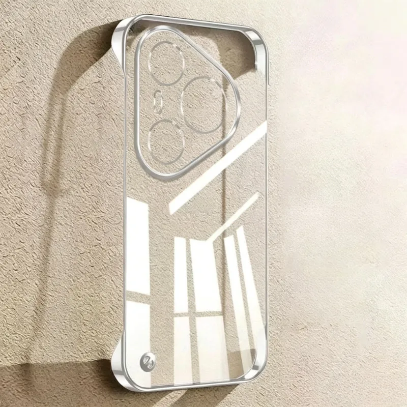 Frameless Ultra Thin Hard PC Clear Back Phone Case