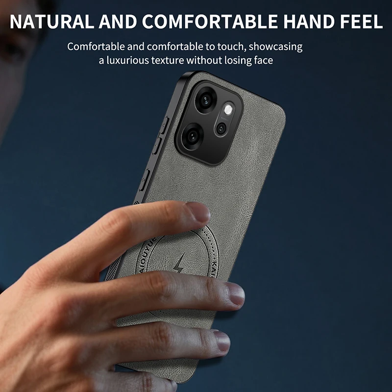 New Style Leather Phone Case for OPPO - Elegant and Durable Protection