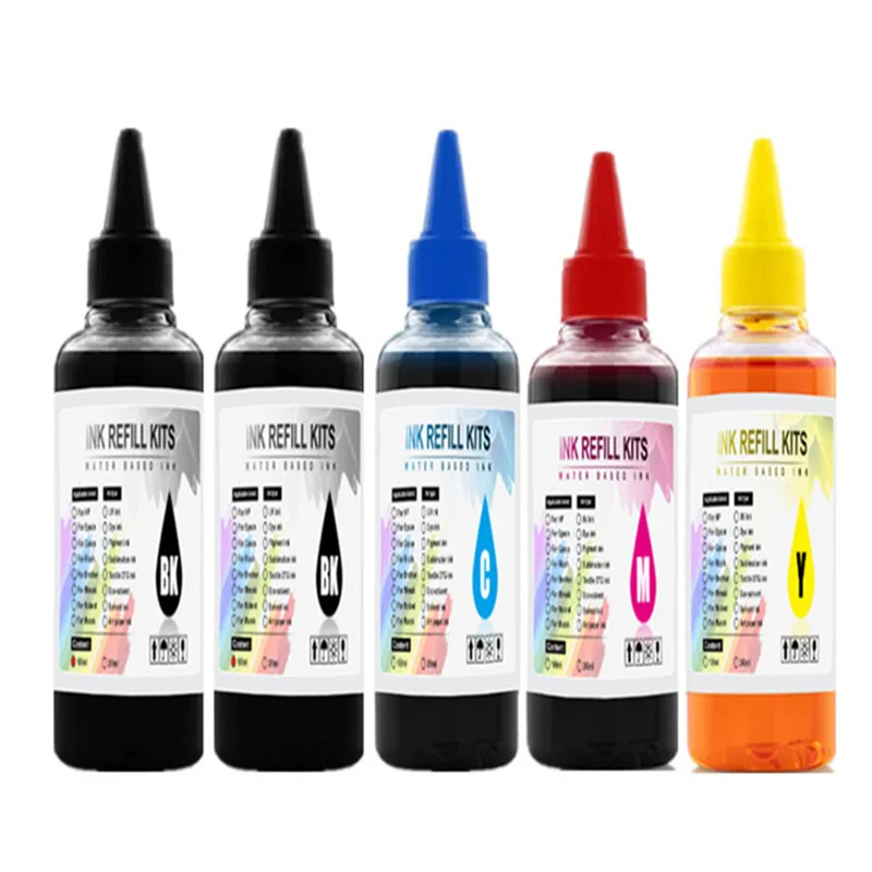 Dye Ink Refill kit for Canon 250 251 270 271 280 281 1200 2200 PG240 CL241 PG245 CL246 PG210 Refillable Ink Cartridge
