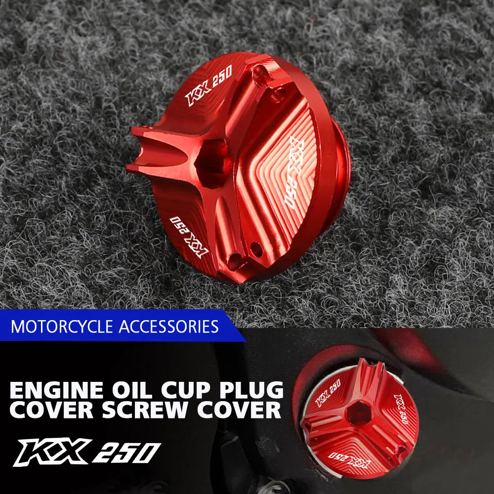 Engine Oil Filler Cap FOR KAWASAKI KX250 KX250 2005 2006 2007 2008 2019