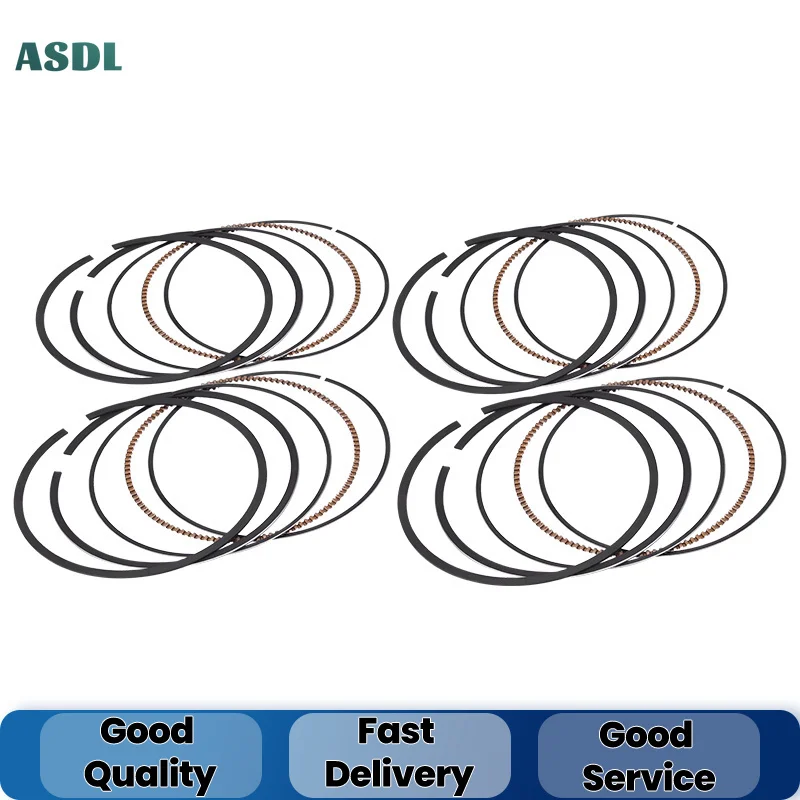 

4pc 76mm 76.25mm 76.5mm 76.75mm 77mm STD~ +100 Motorcycle Piston Rings For Honda CBR1000 CBR 1000 RR CBR1000RR A AC 2A 3AC 08-09