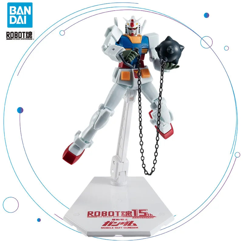 

The Robot Spirit RX78-2 Gundam Model 15-я годовщина Ver.A.N.I.M.E. 14 см Оригинальная фигурка модели игрушки подарок коллекция