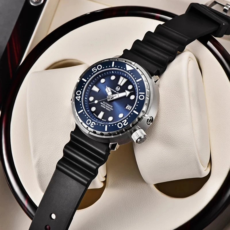 CREPAS BATISCAFO 1200M NEW AUTOMATIC DIVER WATCH SAPPHIRE LENS AND CERAMIC  BEZEL