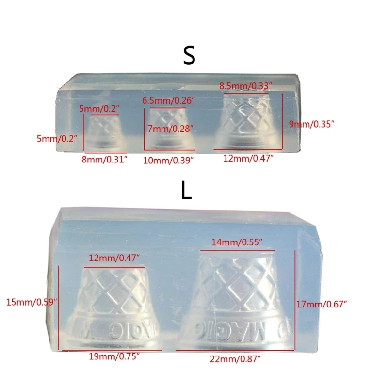 Silicone Resin Ice Cream Cone Craft Molds
