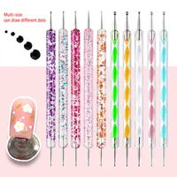5pcs Nail Art Brushes Dotting Pen Acrylic Flower Dot Drawing Painting Manicure Tools Dual-ended Nail Decoration Accessories 1