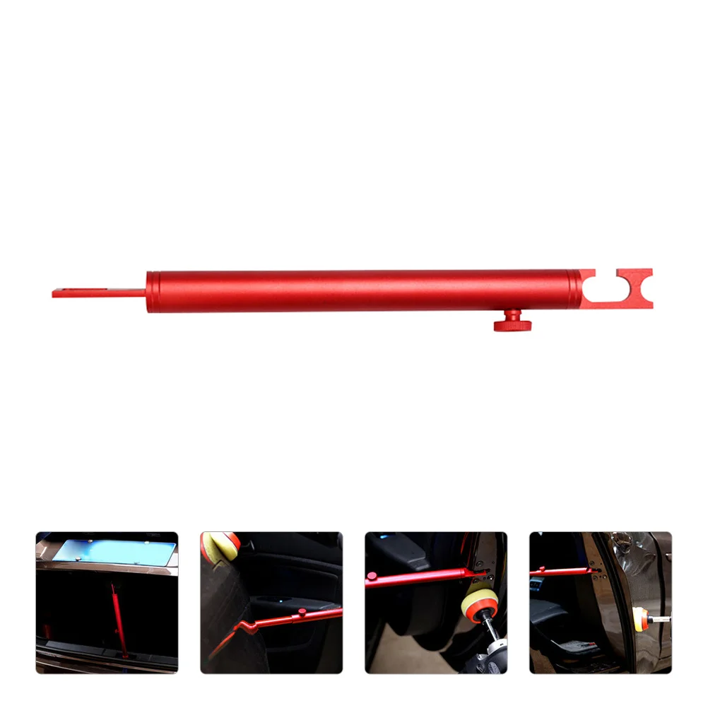 

Car Trunk Polishing Support Trunk Door Pole Telescopic Multifunction for Vehicle Multifunctional Accessories Red Fixing Rod Tool