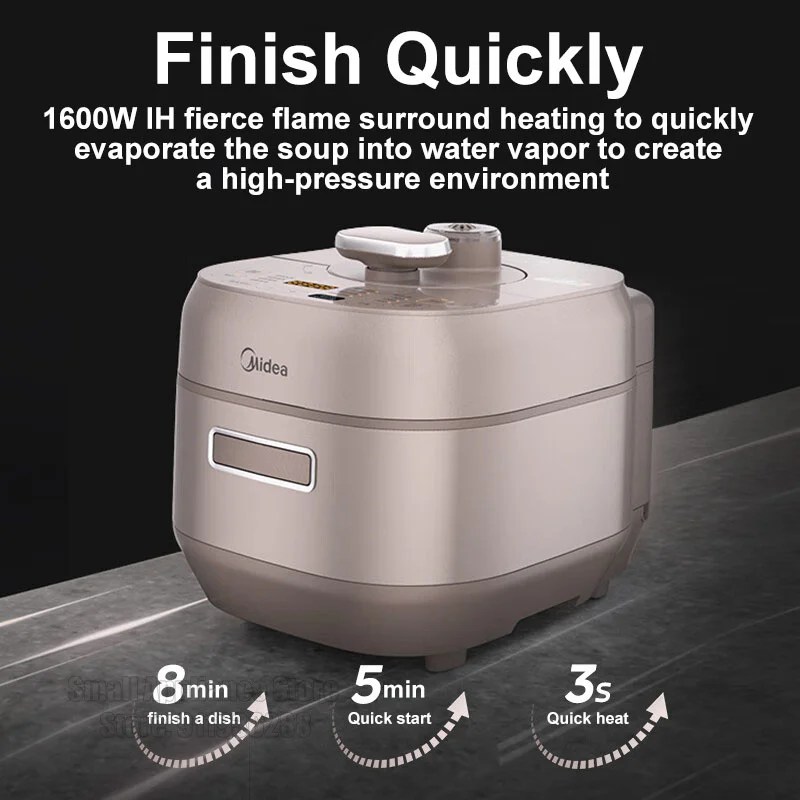 Midea Rice Cooker Household Multi-function 2-3-4 People Small Soup