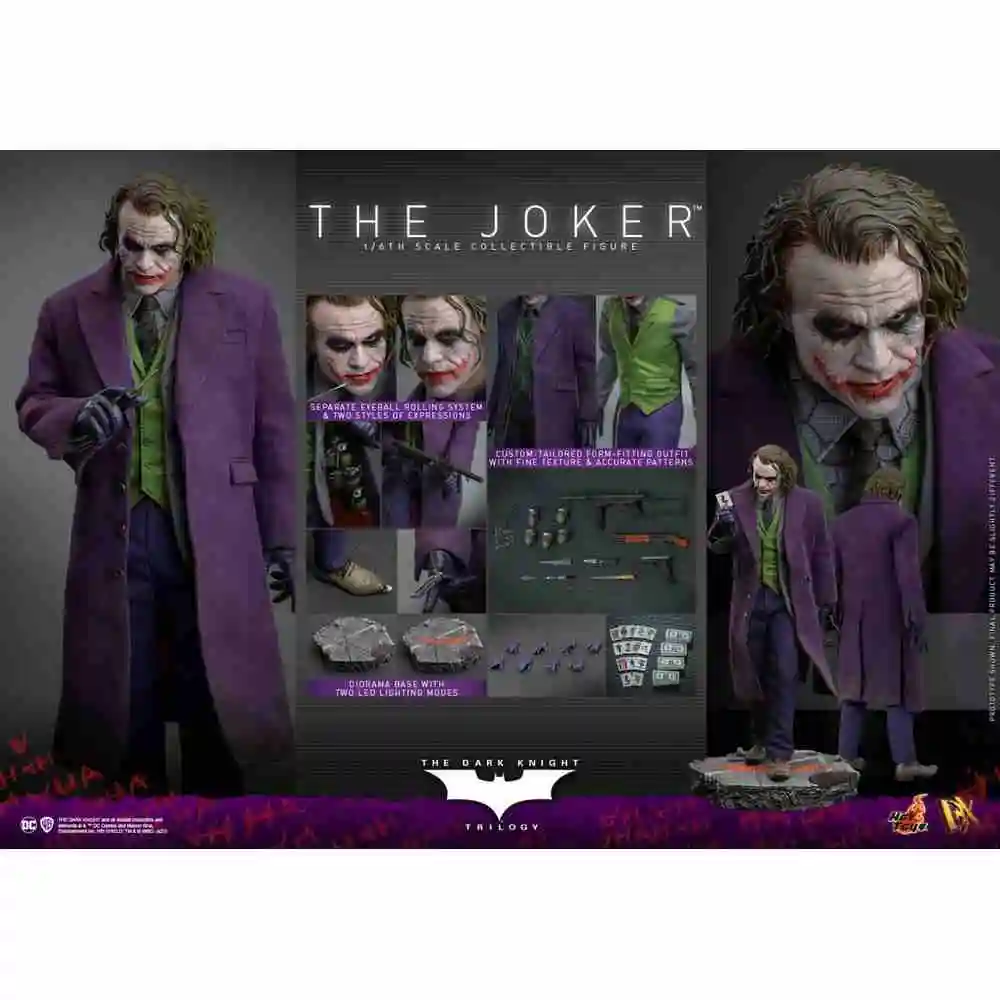 Hottoys DX42 DX33 MMS752 QS010 DX11 The Joker Artisan
