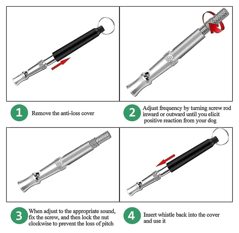 Dog Whistle Adjustable Bark Control