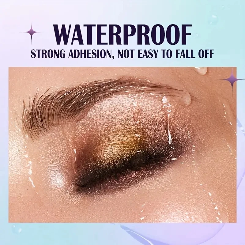 13-Shade Waterproof Liquid Eyeshadow Palette - High Shine to Matte, Long-Lasting & Smudge-Proof Makeup Set for Glamourous Looks 2
