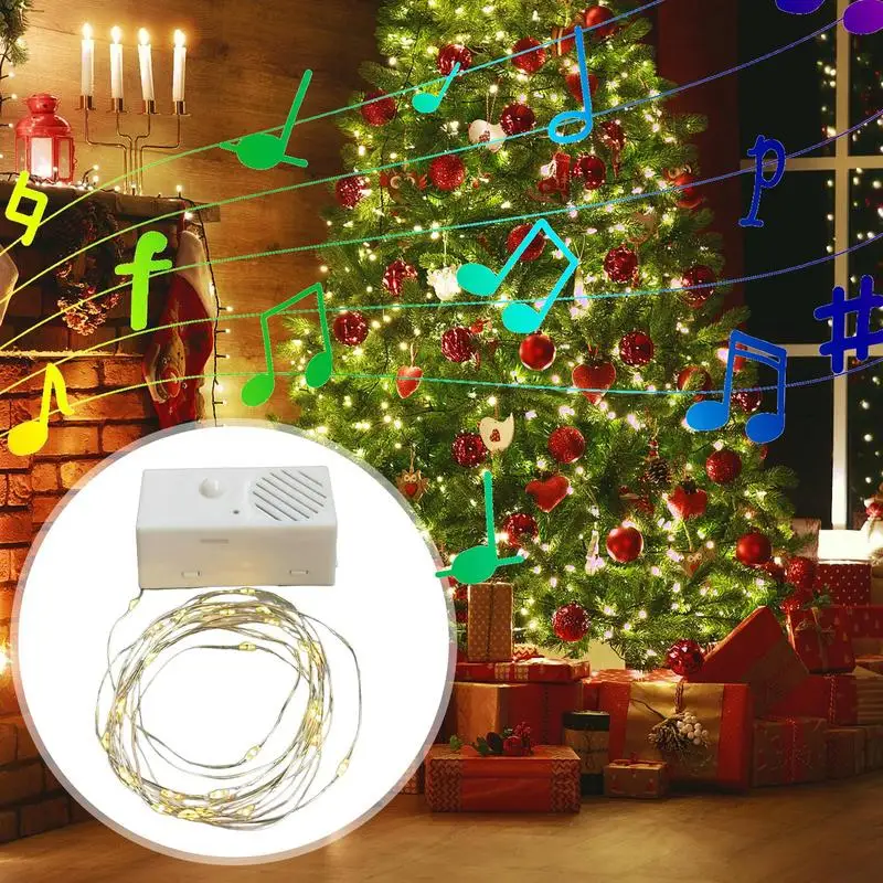 Christmas Music Box Musical Boxes With Led Color Lights Exquisite Christmas Decor For Birthday New Year Easter