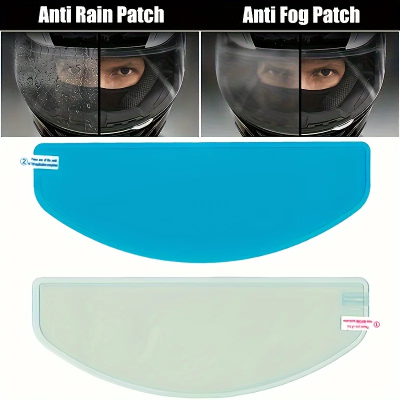 Motorcycle Helmet Clear Anti-Fog Rainproof Film Lens