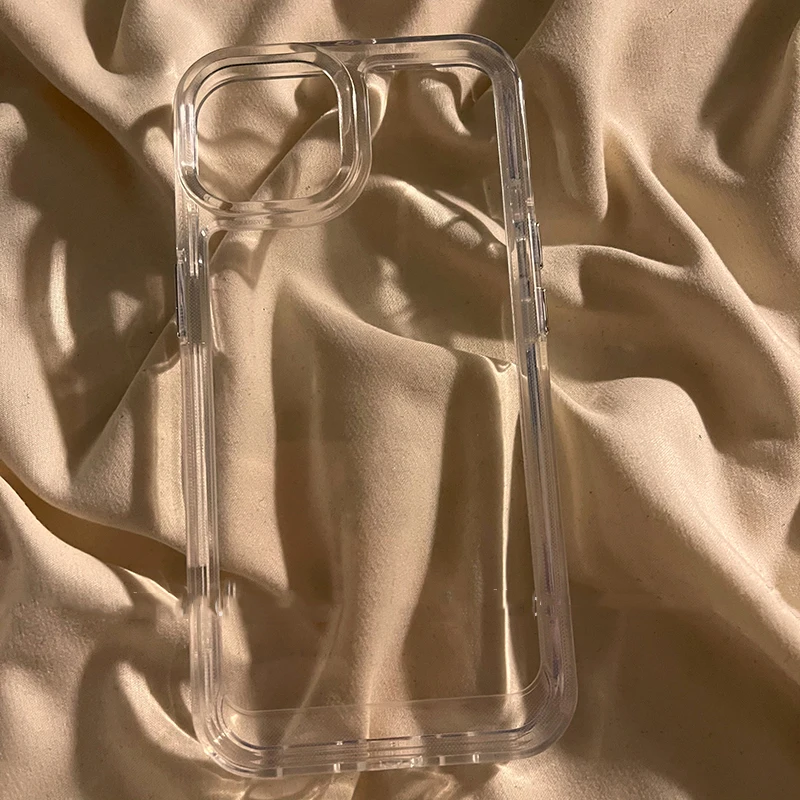 Clear Silicone TPU Phone Case Protective Cover