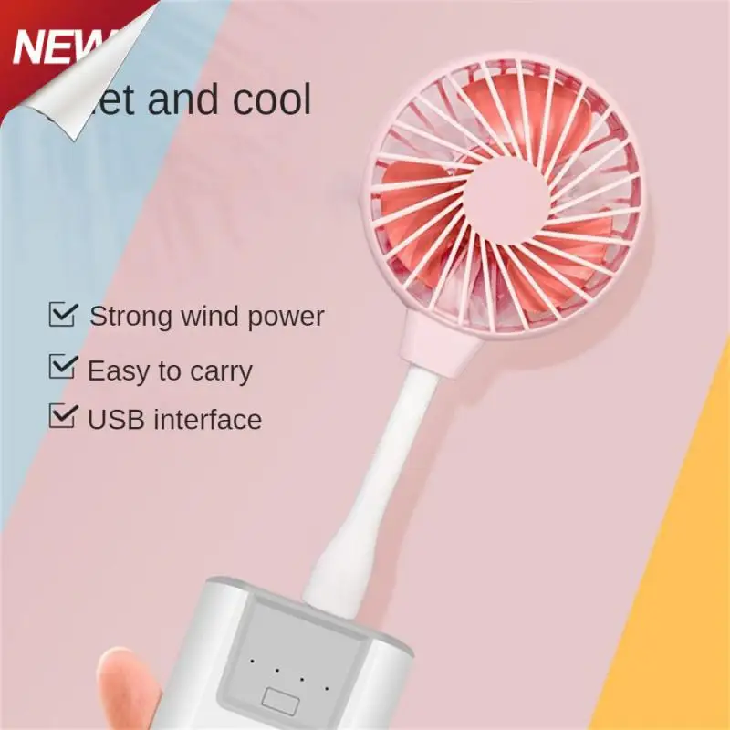 Portable Fashion Colors Small Fan Plug And Play Cool And Refreshing Usb Fan Mini Electric Fan
