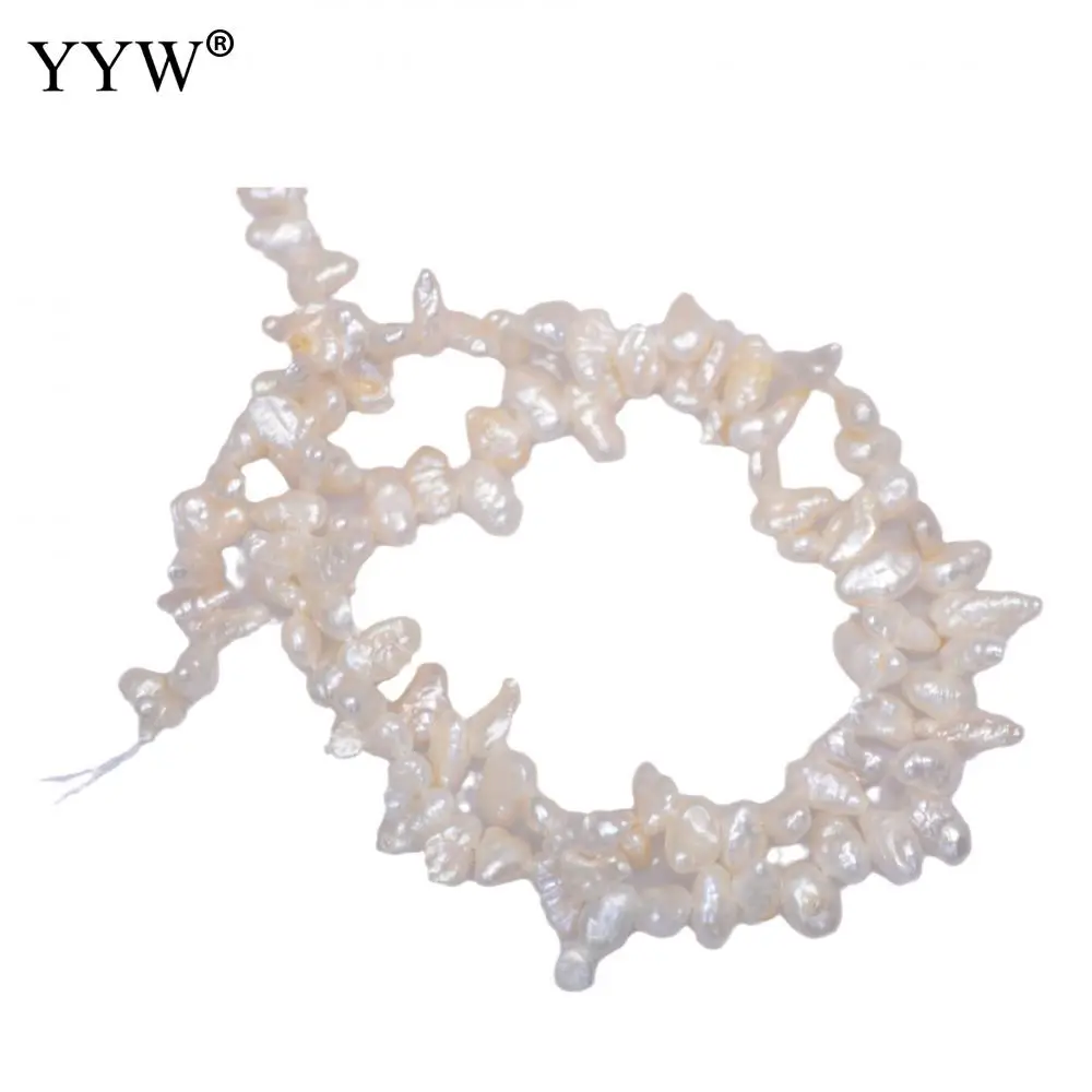 4-5mm Real Natural Freshwater Pearl Beads Top Drilled White Irregular Pearls Bead For Jewelry Making Diy Bracelet Necklace