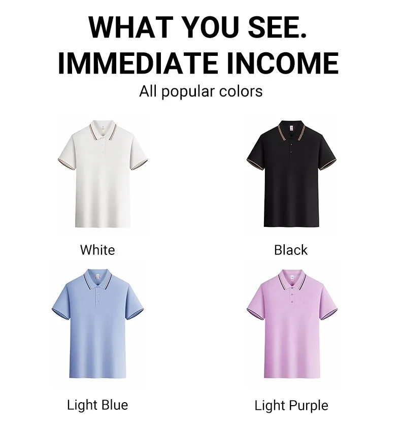 Solid Color Summer Womens T-Shirt Soft Comfortable Polo Shirt All-Match Lapel Streetwear Unisex Hip Hop Woman Short Sleeve Top