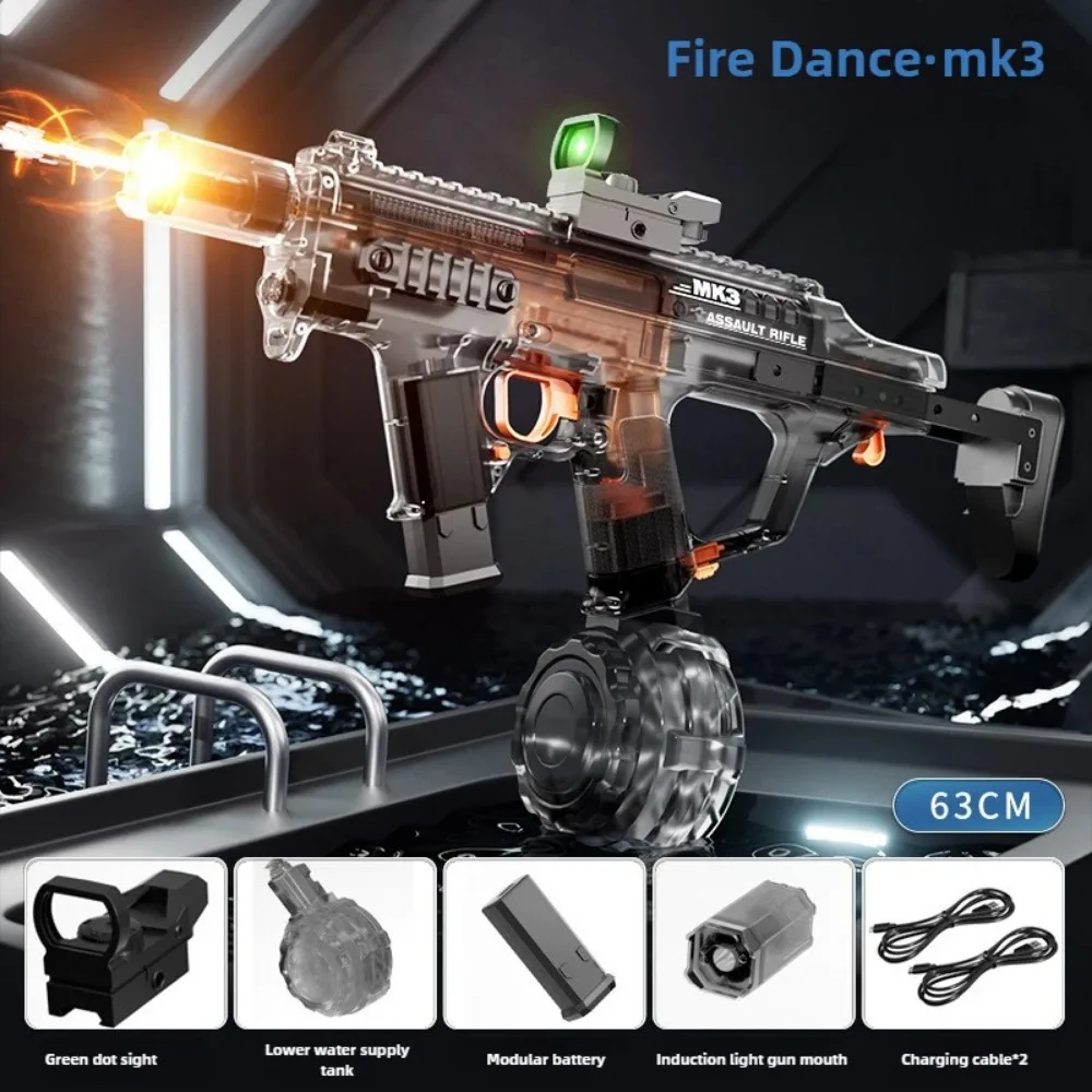 High-Capacity LED Water Blaster - Upgraded Automatic Summer Toy
