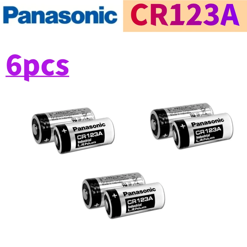 Original Panasonic 123 Lithium 3V Arlo Camera Battery CR123A CR17345 DL123A EL123A 123A 2~10PCS power tool battery rechargeable lithium batteries
