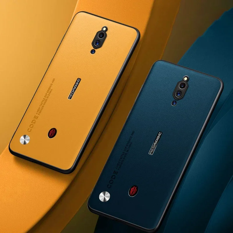 حافظة جلدية فاخرة من البولي يوريثان لهاتف Nubia Re...