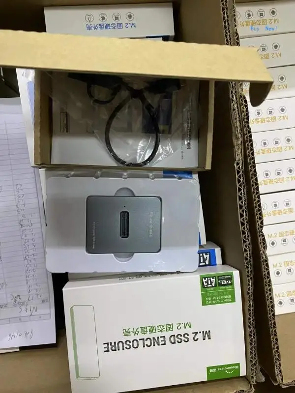 NVME   10Gbps USB M.2 SSD Ŭ ̽ Blueendless