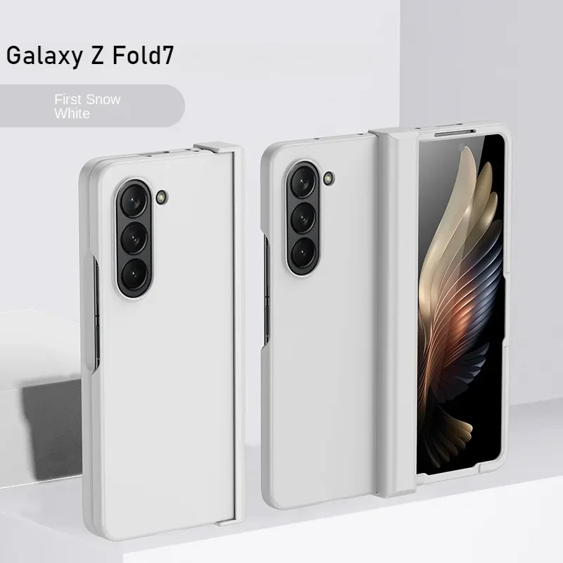 Sleek Matte Finish Folding Hinge Phone Case - Anti-Fingerprint Protection