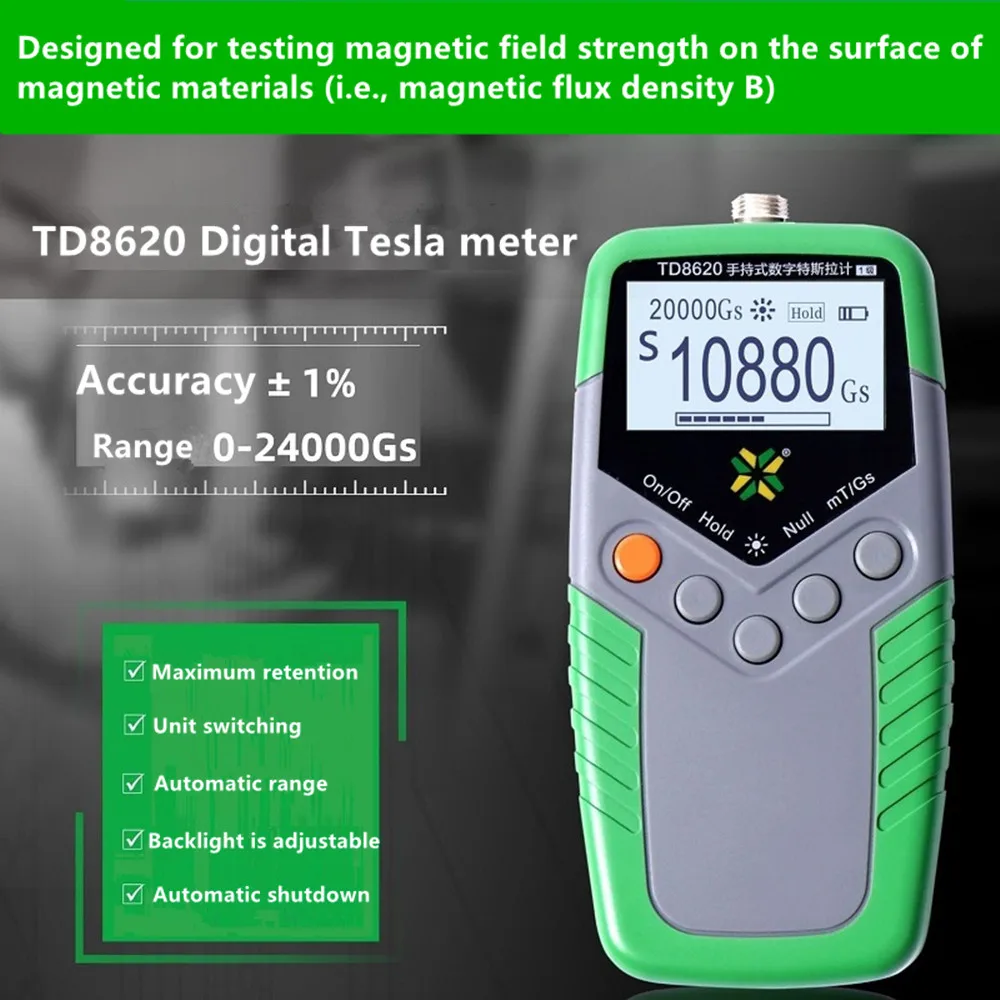 Als Antwort auf die Kissen Gurke gauss meter for testing