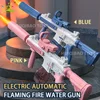 HUIQIBAO M416 Vector QBZ95 Electric Water Gun Firing Light Summer Outdoor Beach Shooting Game Toys for Children Adults Boys Gift 6