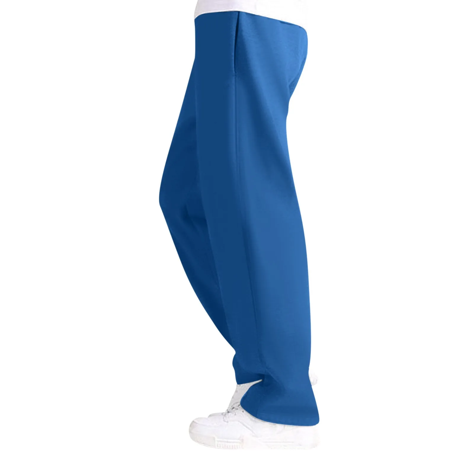 

Mens Casual Straight Pants Trend Youth Warm Loose Pants Loose Fashion Little Fuzzy