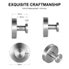 Suction Cup Hooks Waterproof Towel Coat Bath Robe Hook Holder Suitable for Bathroom Kitchen Glass Door Mirror Tile 2