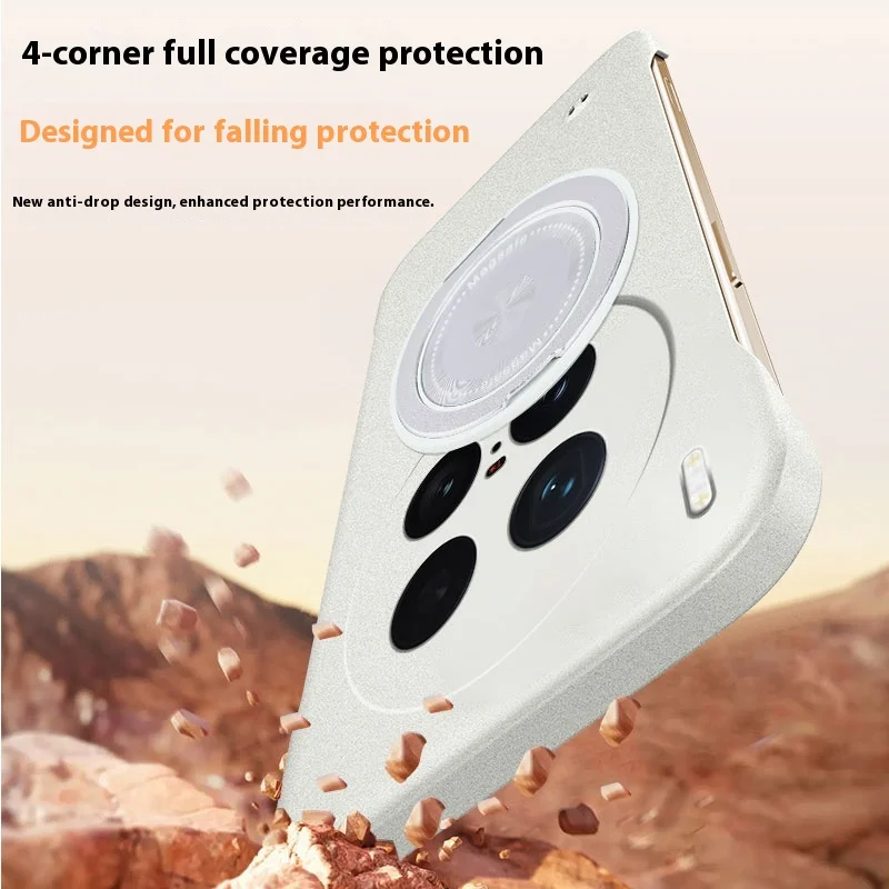 Fashionable Borderless 360° Rotating Stand PC Case Cover
