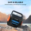 320W Portable Power Station; Flashfish 292Wh 80000mAh Solar Generator Backup Power With LASHFISH 18V/60W Foldable Solar Panel 4