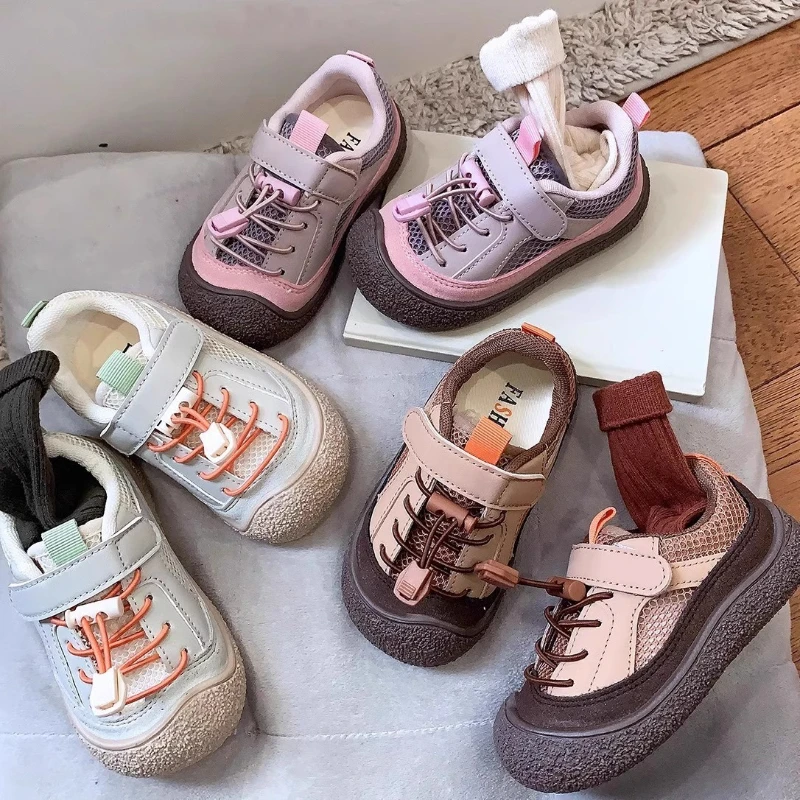 2025 Children Casual Shoes for Girls Boys Autumn New Fashion Korean Style Soft Bottom Anti-slippery Versatile Outside Baby Shoes