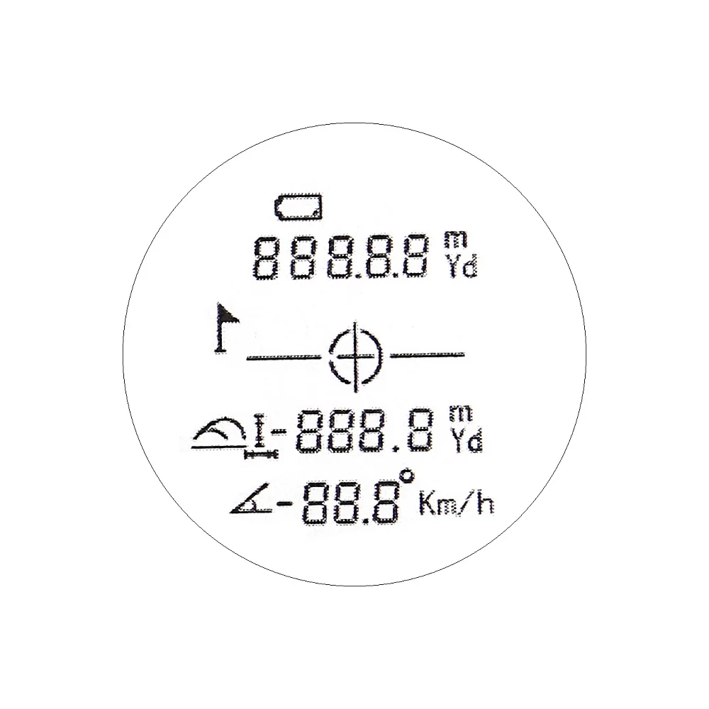 T-EAGLE OH 800 Golf Digital Laser Range Finder 800M Laser Rangefinder Telescope High Accuracy Distance Meter For Hunting