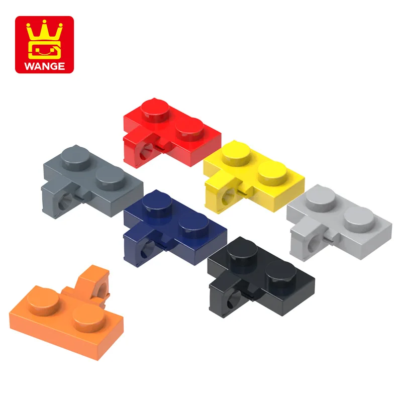 

20 Pcs/lot 1x2 Hinge Block Moc Color Buckle Accessories Compatible with 44567 Bricks DIY Children's Toy Assembly Gift Box