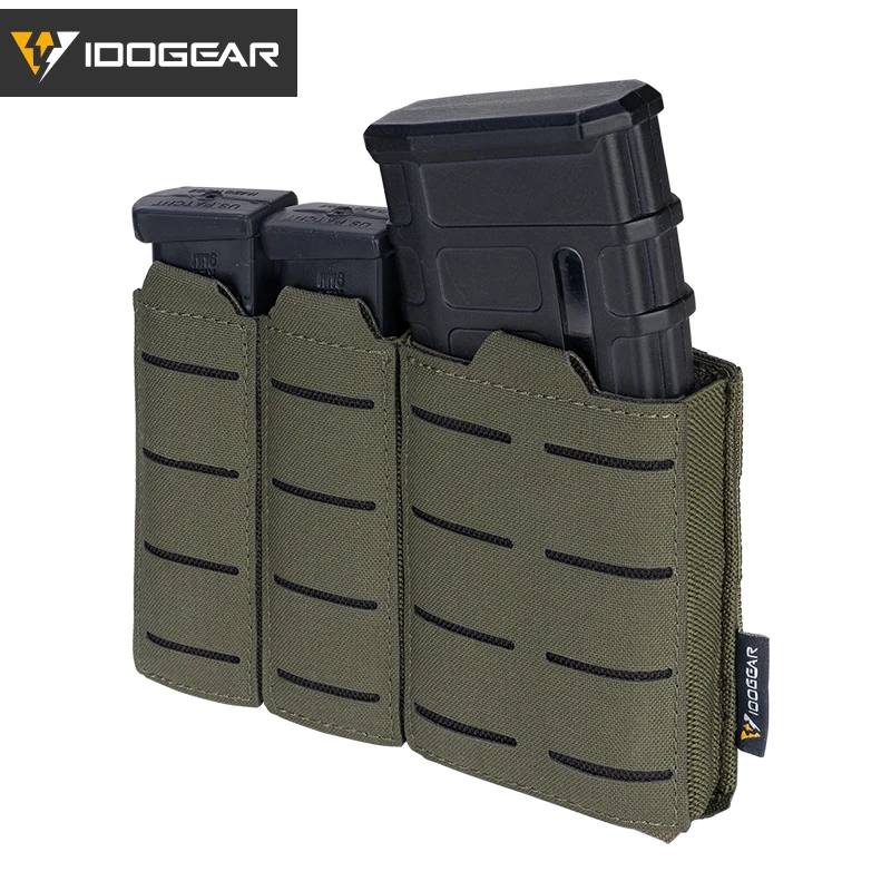 Armée verte - Pochette tactique Double Molle pour Magazine, pour AK 47