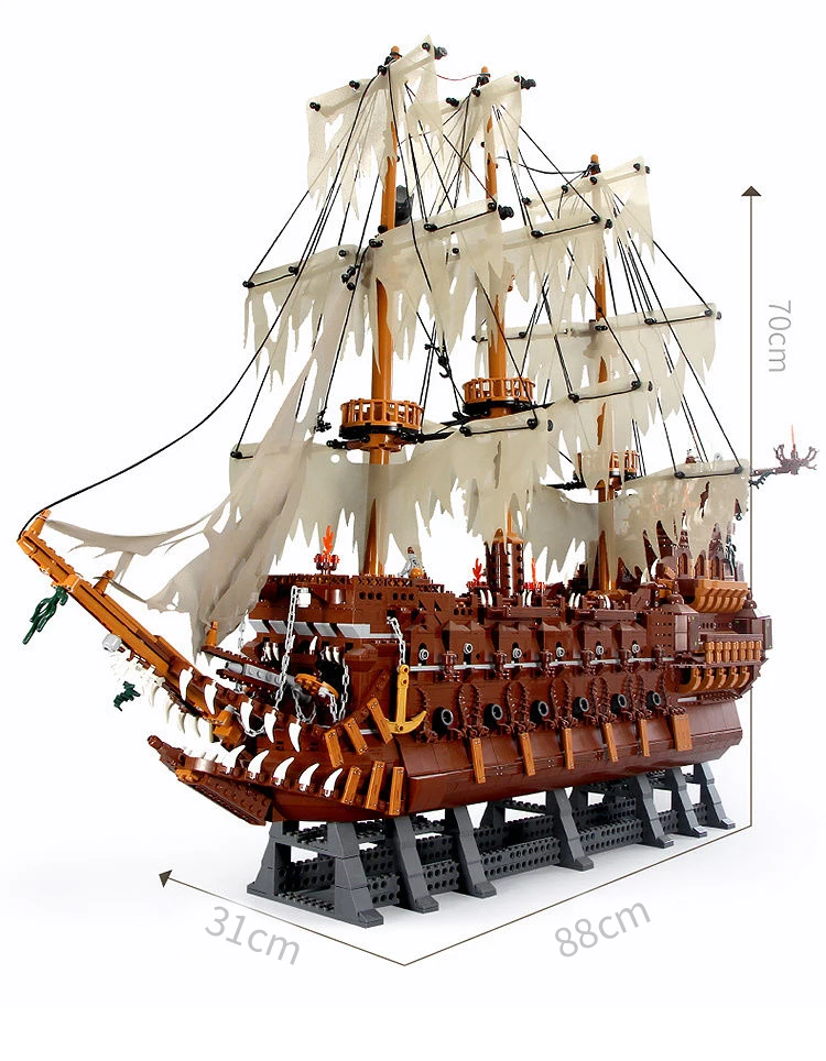 Compatible avec LEGO Technic Bateau Navire Flying Dutchman