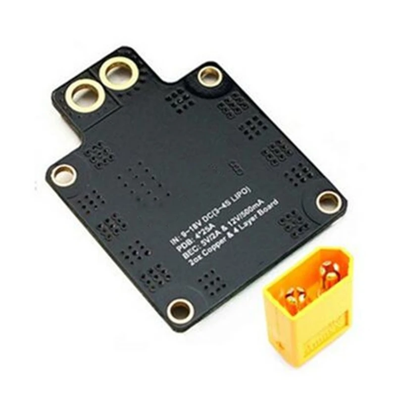 Drone Power Hub 1Piece Mini Power Hub Power Distribution Board PDB BEC 5V & 12V For FPV 250 ZMR250 Multicopter Quadcopter K1KF