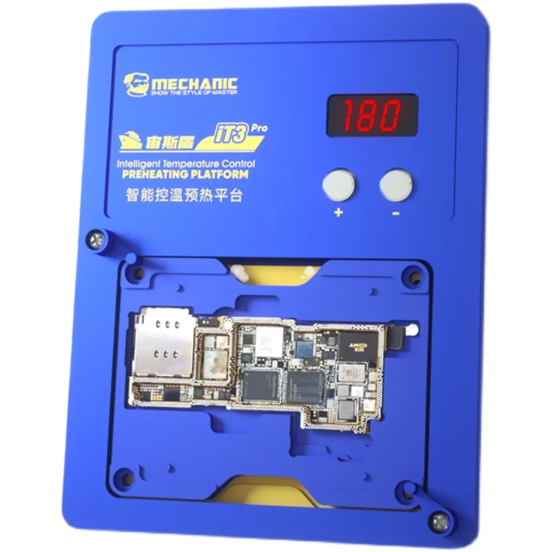 

MECHANIC IT3 Pro Intelligent Preheating Platform for IPhone X to 14 PRO MAX Chip Dot Matrix Heating Motherboard Layering Repair