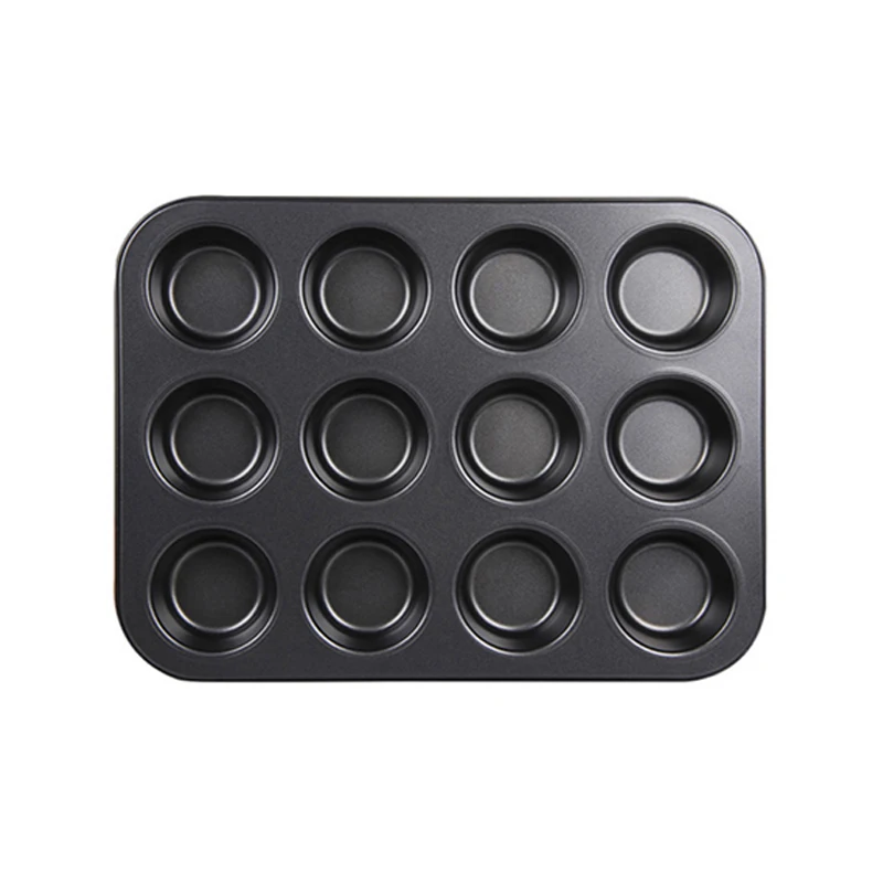 6/12 Cups Cupcake Mold Muffin Pan Square Cupcake Pan Muffin Tray