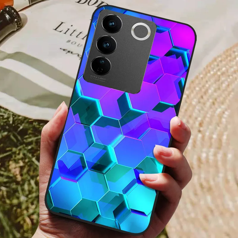 Sleek Black Silicone Phone Case - Durable TPU Protective Cover