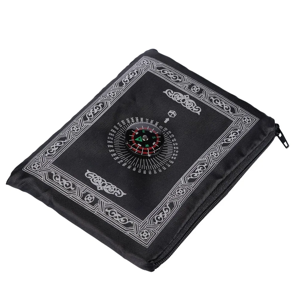 Plush Blanket Home Compass Worship Folding Lightweight Travel Portable Windproof Pocket Packaging