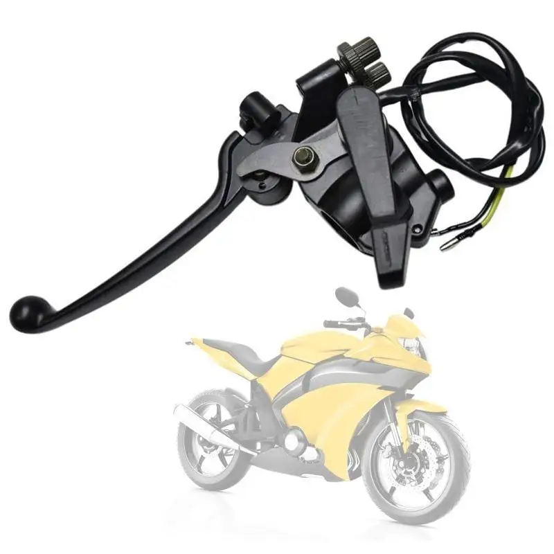 31BC 7/8 22mm 엄지 스로틀 케이블, 50cc 90cc 150cc 250cc ATV 쿼드 오토바이 용 듀얼 브레이크 레버 어셈블리 포함