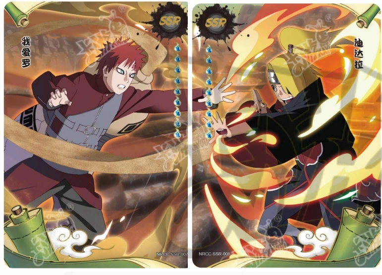 Display Naruto Kayou Heritage Collection Card - Ninja Era Special Package  Version NOBLE