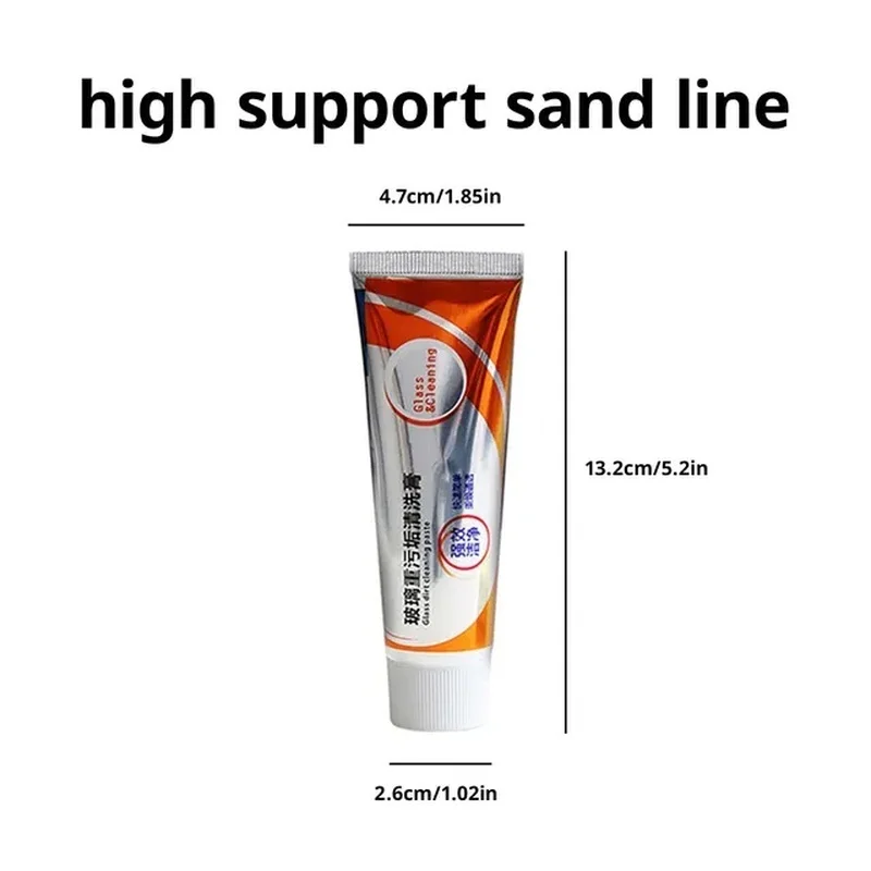 50g Auto Glass Oil Film Removal Cream Windshield Remover Descaling Cleaner Heavy Dirt Cleaning Cream
