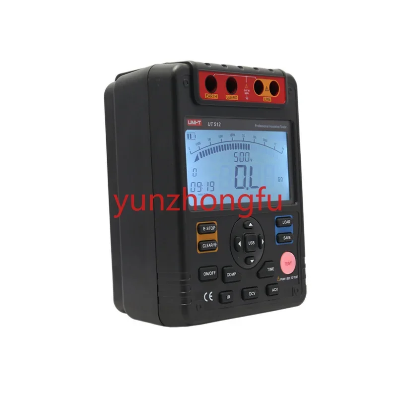 

Ut511/512/513 Insulation Resistance Tester High Voltage Digital MEGOHMMETER 5000V Shaking Watch