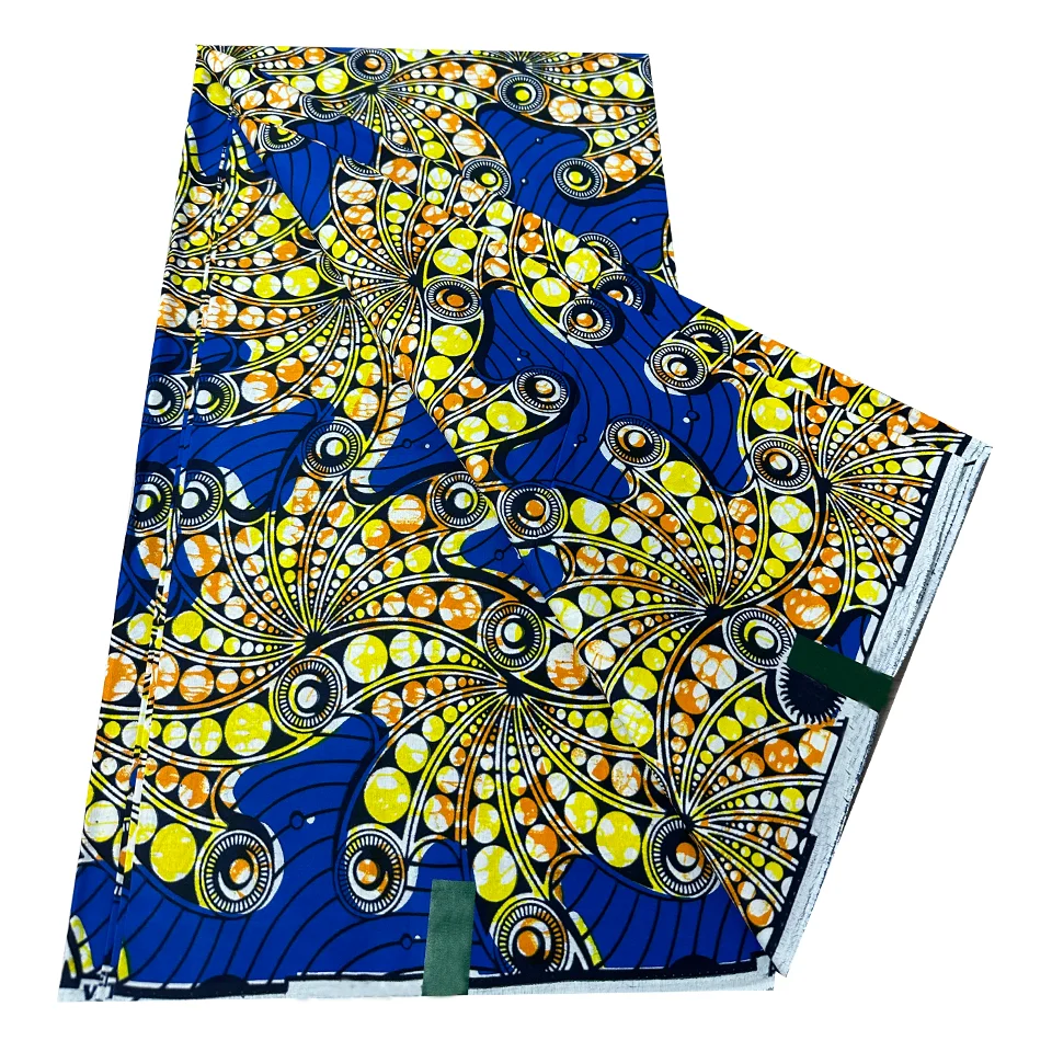 African Wax Fabric 100% Cotton Ankara Design