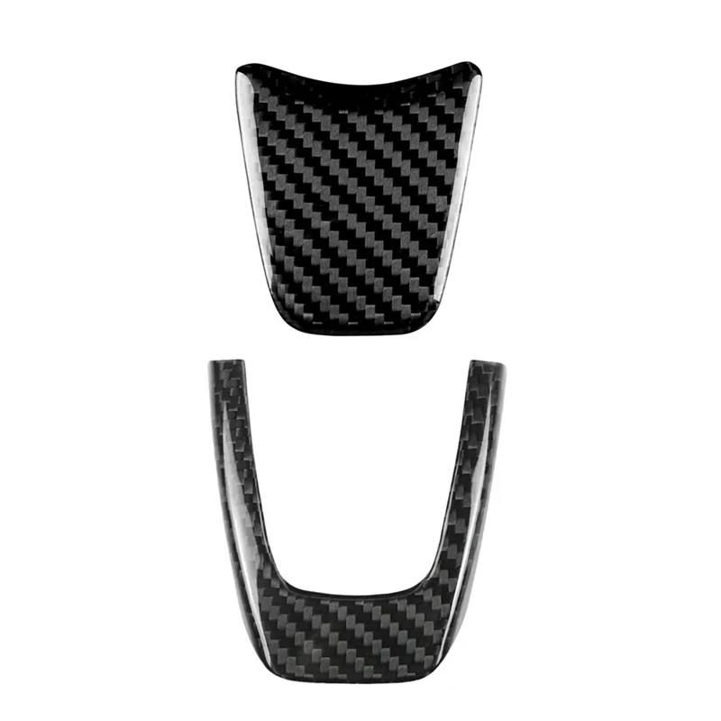 

Real Hard Carbon Fiber Sticker Car Steering Wheel Cover Trim Accessories For Fiat 500 Abarth 595 2012 2013 2014 2015 Replacement