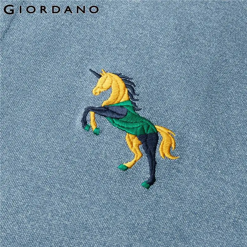 Рисунок 6 - Giordano мужские поло с вышивкой