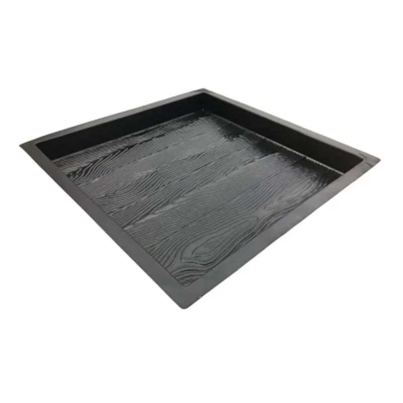 Imitation Wood Grain DIY Stepping Stone Mold Path Maker Paving Cement Brick Mold