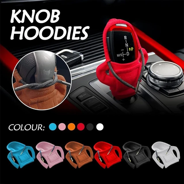 Universal Schaltknauf Abdeckung Hoodies Griff Abdeckung Schalt griff Griff  Knopf Kreativität Sweatshirt rutsch feste Auto Dekoration - AliExpress